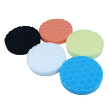 5 Pack Car Polisher 7 inch Sponge Polishing Waxing Buffing Pads Kit Compound