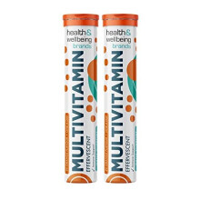 Effervescent Multivitamins - High Strength Multivitamin Tablets - Complete One a Day Supplements for Men & Women - 20 Per Tube (Pack of 2)