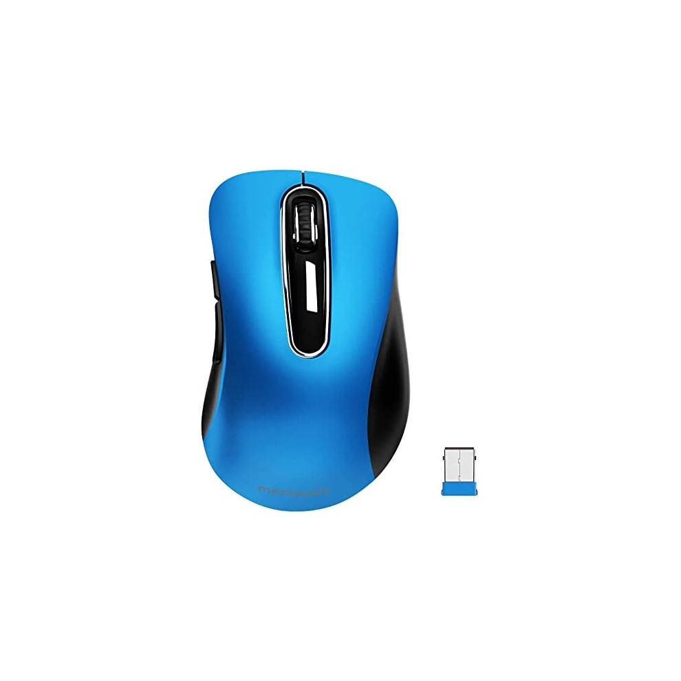 2.4G Wireless Mouse, 1200 Dpi Mobile Optical Cordless Mouse With Usb Receiver, Portable Computer Mice Wireless Mouse For Laptop, Pc, Desktop, Macbook, 791352478509