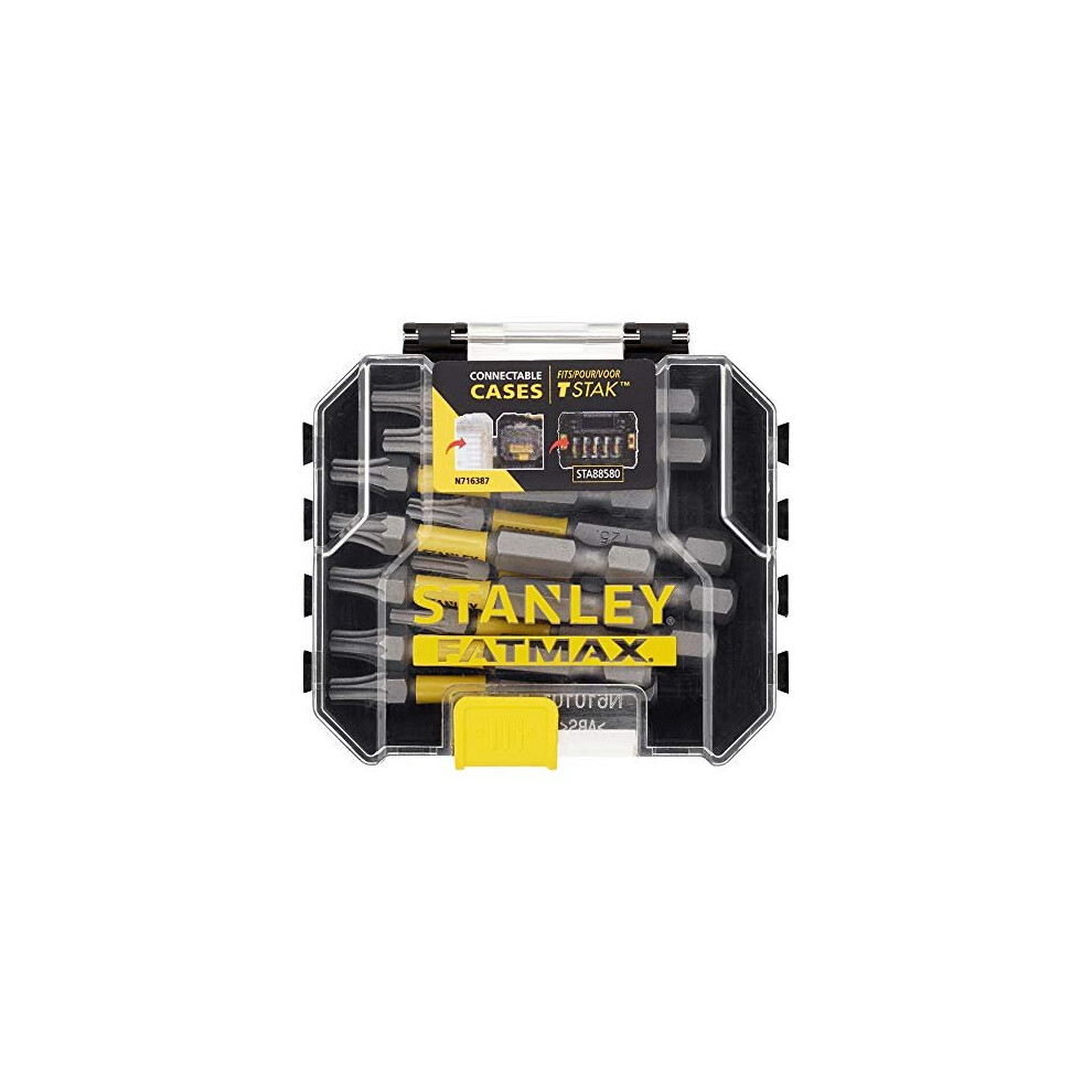 STA88575-XJ T25 FATMAX T25 Loose Impact Bit Storage Box, 50mm