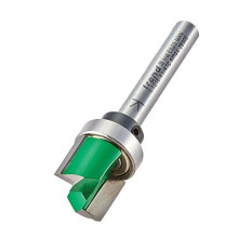 CraftPro Guided Profiler Router Cutter Bit, 1/4 Inch Shank, 15.9mm Cut Diameter & 12.7mm Cut Length, Tungsten Carbide Tipped, C121EX1/4TC