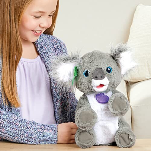 Hasbro FurReal Koala Kristy ??ad?ast??? ???t???? ?a????d? ??a ?at????d?a ?e 60+ ????? & ??t?d??se??, ??a ?????e? 4+ 2