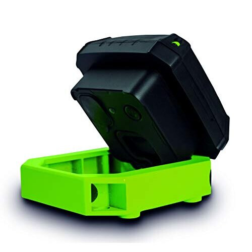 Luceco Compact Magnetic USB Charged Work Light, Green 1
