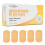JFA Washproof Small Strip Plasters 19 x 38mm 100 Plasters Per Pack 1