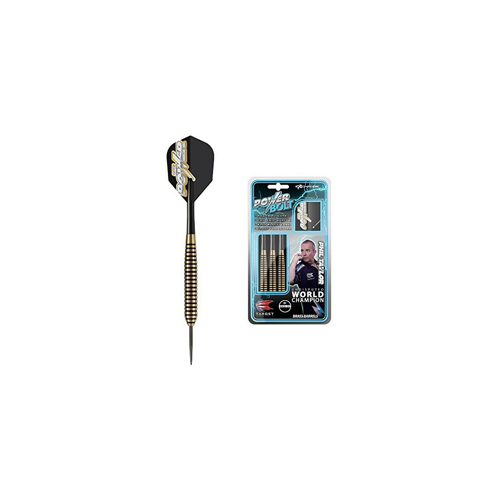 Phil Taylor Power Bolt Brass 24G Steel Tip Darts