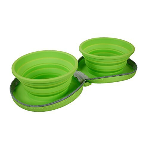 Rosewood FOLDABLE ZIP UP DUAL BOWLS