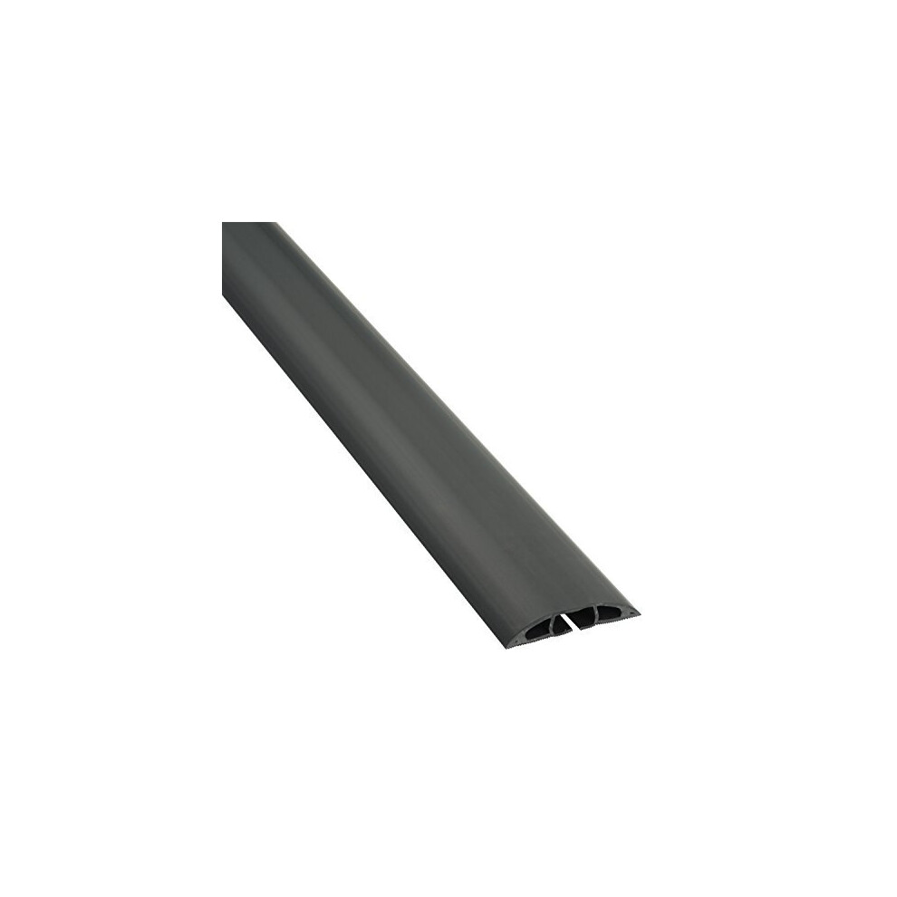 4.5M Floor Cable Protector, Wire Cover, Cable Management Solution, Cable Channel To Protect Wires & Prevent Cable Trips - 4.5M Length, Cable Cavity = 5056335600427