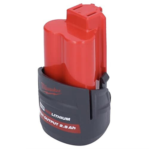 Milwaukee M12 HB2.5 2.5Ah 12V High Output Li-Ion Battery