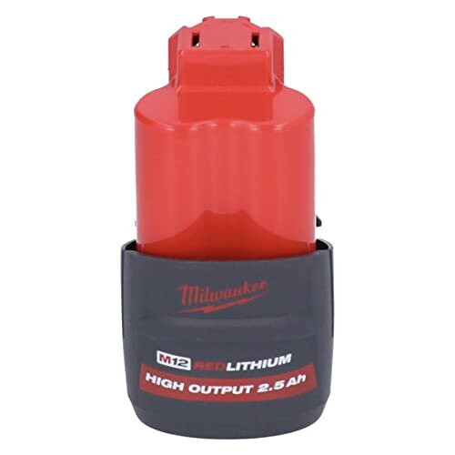 Milwaukee M12 HB2.5 2.5Ah 12V High Output Li-Ion Battery 1