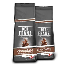 Coffee, Flavoured with Natural Chocolate, Ground, 500 g (2-Pack)