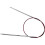 KP11320 60 cm x 3.5 mm Nova Fixed Circular Needles, Silver 2