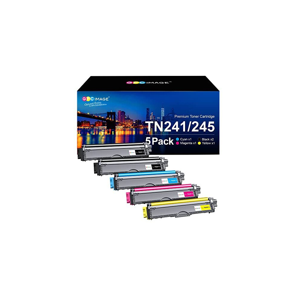 Toner Cartridges Replacement For Brother Tn241 Tn245 Compatible With 9015Cdw 9020Cdw 9022Cdw 3140Cw 3142Cw 3150Cdn 3150Cdw 3170Cdw 9130Cdn 9140Cdn 6973135125914