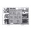 122pcs DIP IC Socket Adaptor Solder Type Socket Kit 6/8/14/16/18/24/28/40 Pins 1