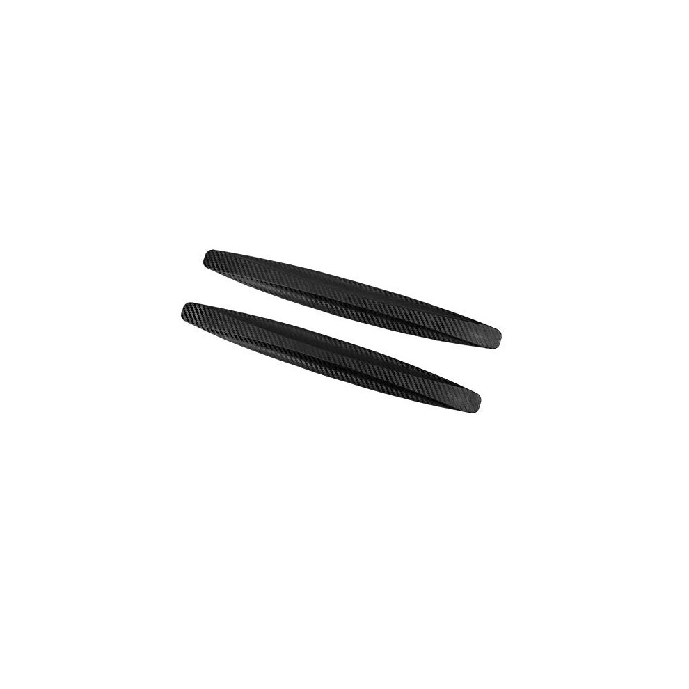 Universal Car Front Rear Corner Bumper Guard Protector Carbon Fiber Anti-Collision Strip Sticker Anti-Rub Edge Lip 748440435470