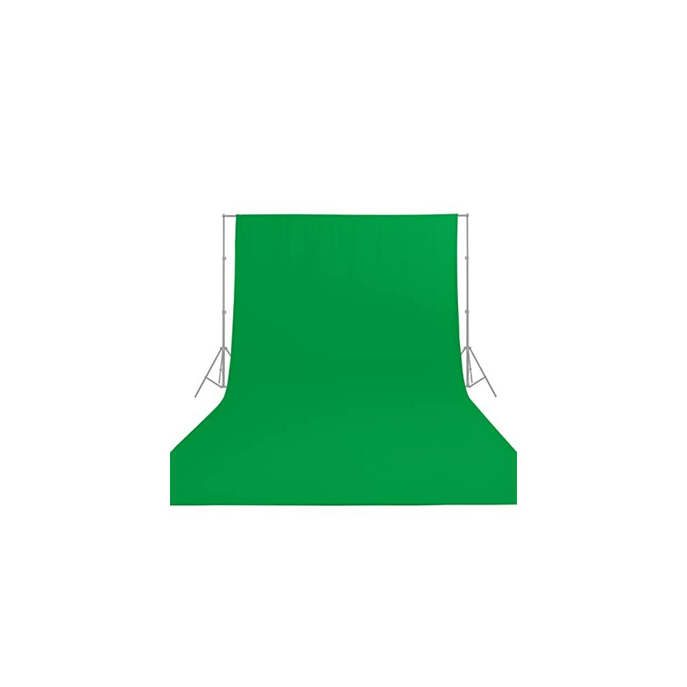 Green Screen Backdrop, 2M x 3M(6.6ft x 9.8ft) Portable Green Screen Background, Large Green Chromakey Muslin Collapsible Photography Backdrop for 