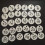 Plastic ID Number Tags Key Tags with Key Rings (1-100, White) 7