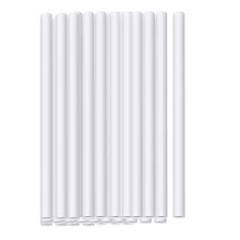 24 PCS White Cake Dowel Rods Easy Cut Plastic Cake Stand Sticks Cake Support Dowels Cake Support Rods Cake Dowel Straws Cake Stacking Dowels Cake Rods