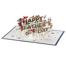 Signature Collection Father's Day Card - 3D Pop Up Paper Wonder Design