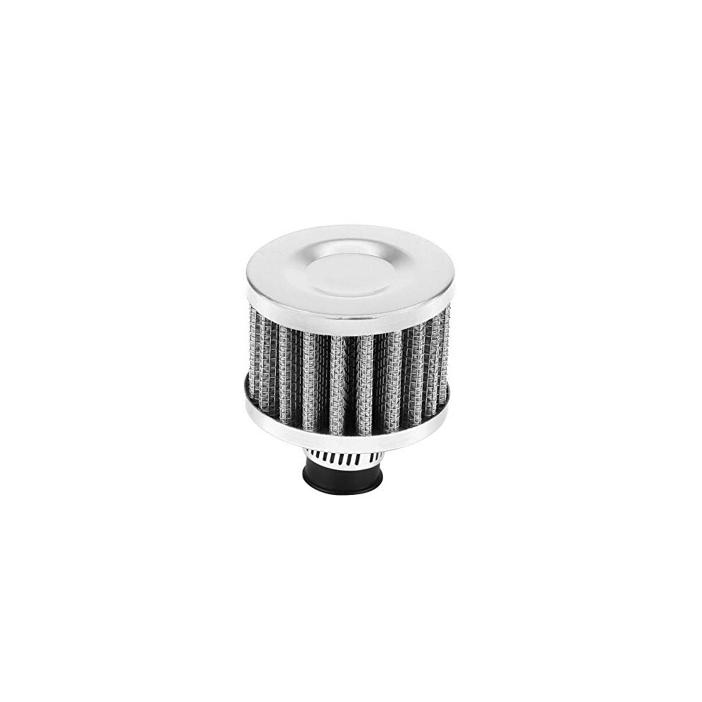 Oil Breather Filter, Universal 12Mm Car Air Filter Motorcycle Oil Breather Filter Oil Catcher Tank Breather Filter Cold Air Intake Filter Kit For 750086480493