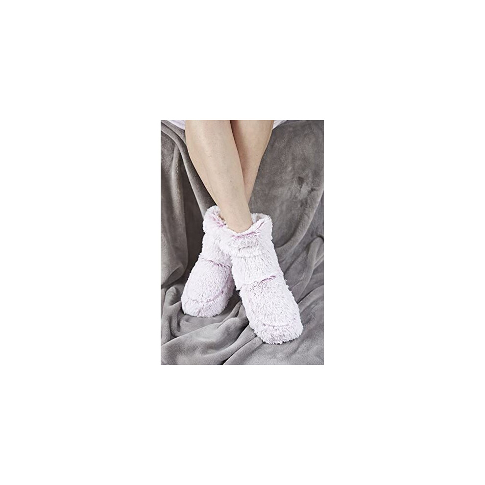 Warmies Warmiesfully Heatable Wellness Boots Scented With French Lavender - Pink Marshmallow