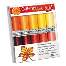 Thread Set, Multi-Colour, 200 m