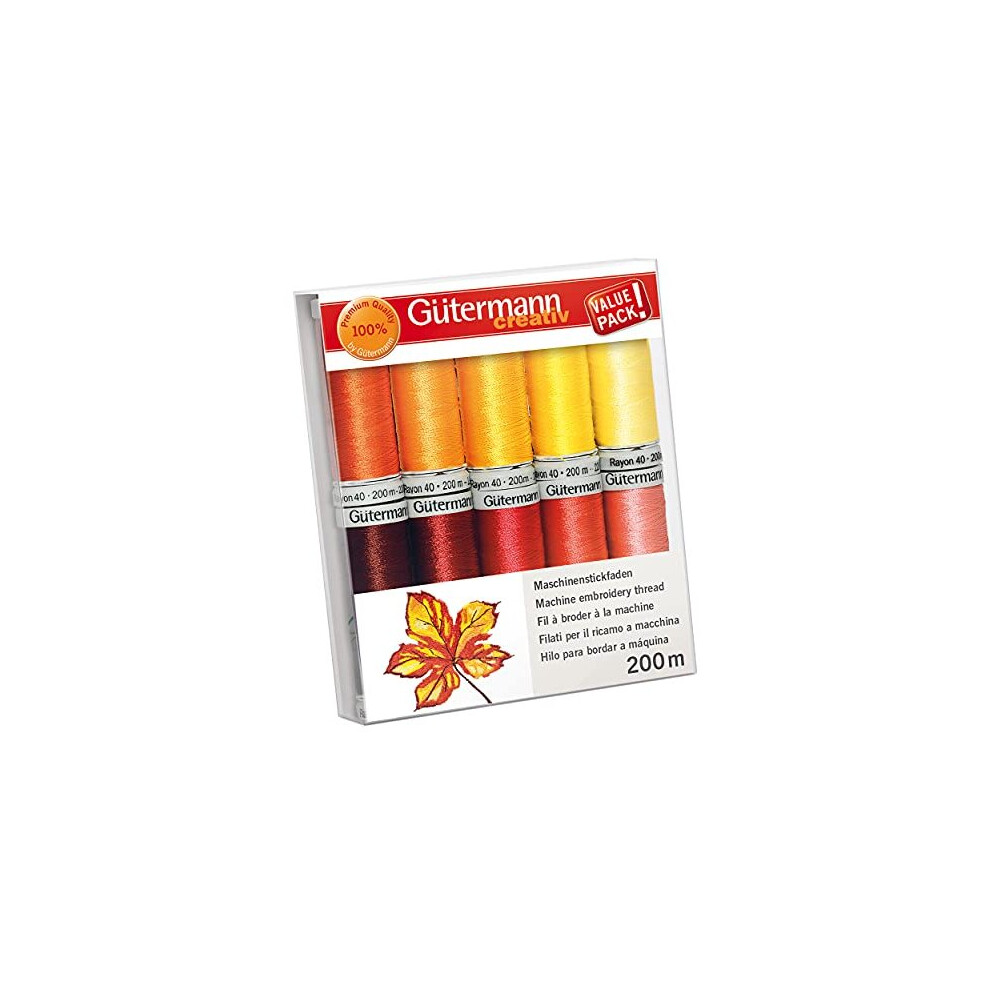 Thread Set, Multi-Colour, 200 m