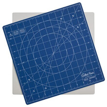 Rotating Cutting Mat 12" x 12" - Square Self Healing 360 Rotating Craft Cutting Mat with Innovative Locking Mechanism for Quilting & Sewing Your