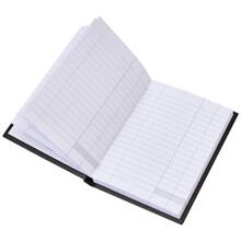 - Ref GES411Z - Guildhall - Essentials Single Cash Account Book, A5, 148 x 105mm, 192 Pages of 80gsm Pre-Printed Paper - Receipts, Expenses, Summaries
