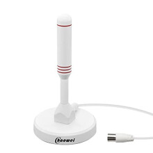 DVB66 High Gain Freeview TV Aerial-Portable Indoor Outdoor Digital HD Antenna with Magnetic Base,6.5ft Coax Cable for USB TV Tuner/DVB-T2/4K TV