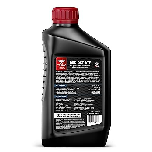 DSG/DCT ATF Dual Clutch Full Synthetic, Lifetime Fill, for All Dual