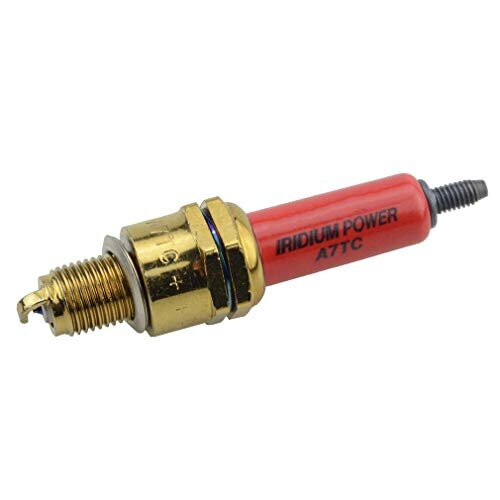 Iridium Power Spark Plug A7TC Red Replacement For ATV Scooter