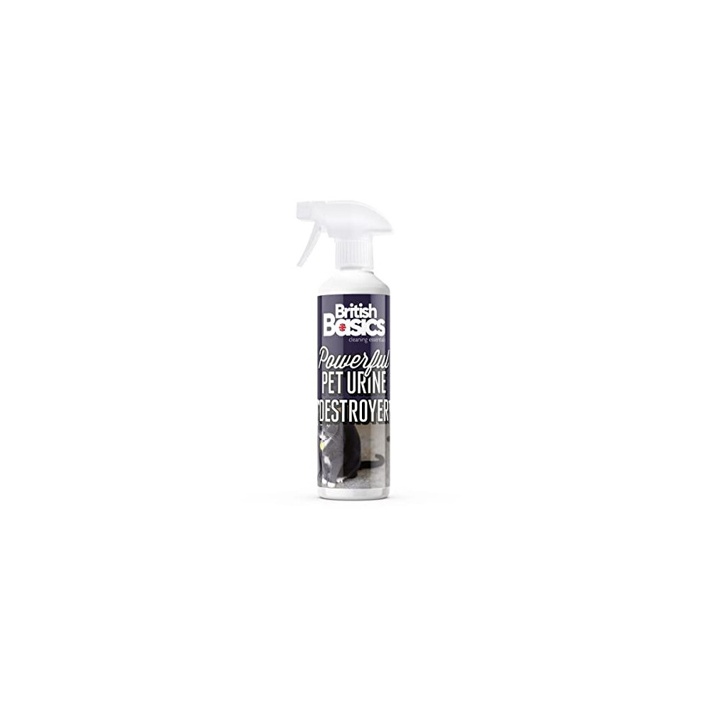 Britishbasics Pet Urine Destroyer | Enzyme Based Odour Eliminator/Smell Remover 500Ml
