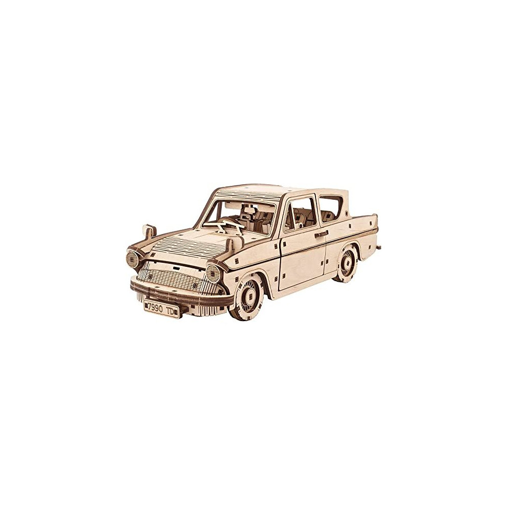 Harry Potter Flying Ford Anglia Model Car Kit â 3D Puzzles for Adults to Build - Toy Cars Model Building Wooden Puzzle Craft Kit - Car Model DIY Kit-image-OPC-PC9BQWJ-NEW