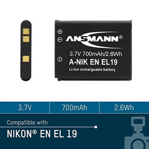 Batería Ansmann EN-EL19 para Nikon Coolpix 1