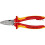Knipex Crimping Pliers for wire ferrules insulated with multi-component grips, VDE-tested with integrated tether attachment point for a tool tether 180 mm 1