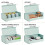 Kitchen Bread Bin – Metal Kitchen Storage Container for Bread Loaves – Bread Box with Hinged Lid – Mint Green 3