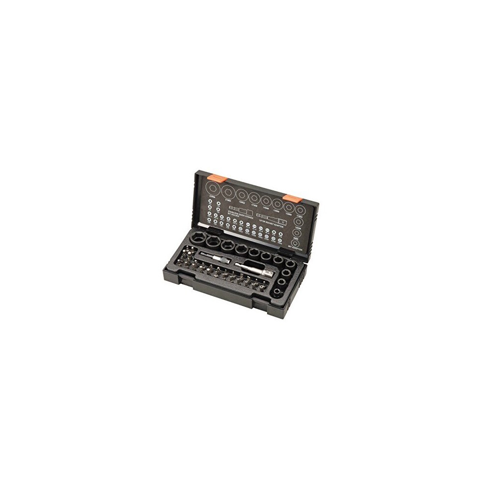 New Hitachi 752500 Piece Impact Socket And Bit Set, Green Size 45