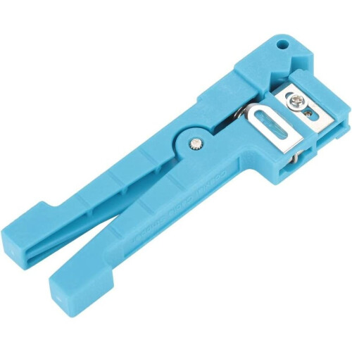 CHB Blue Cable Peg Stripper Adjustable Blade Cutter Fibre Optic Coax ...