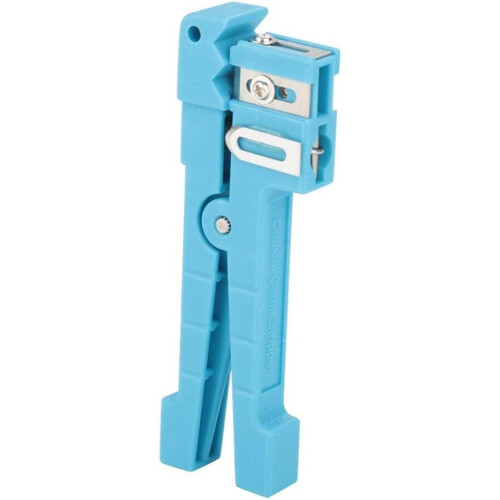 CHB Blue Cable Peg Stripper Adjustable Blade Cutter Fibre Optic Coax ...