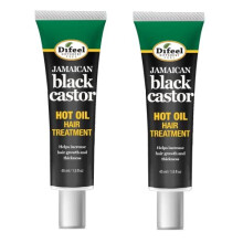 Difeel Hot Oil Haarbehandlung mit jamaikanischem schwarzem Rizinusl 1,5 oz. (2er-Pack)