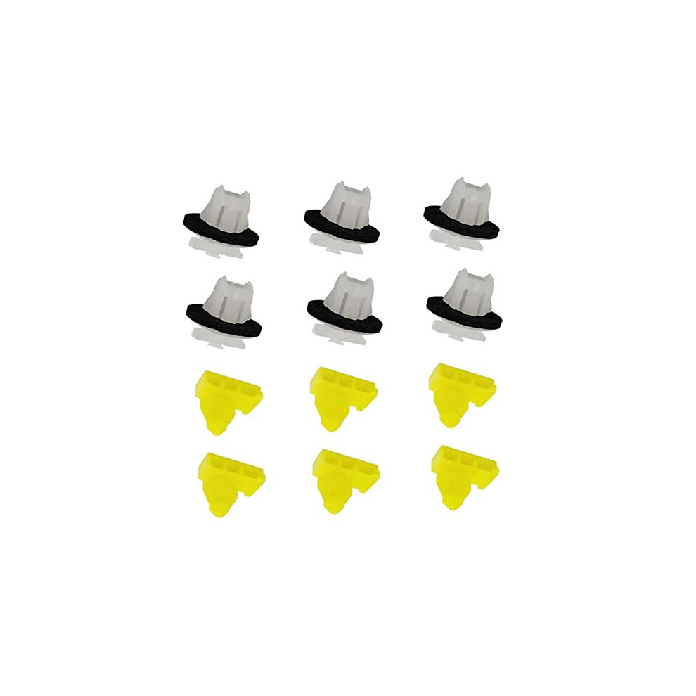 40Pcs Car Wheel Arch Surround Trim Moulding Clips Kit Plastic Retainer Fasteners Compatible With Juke 76847Jg00a / 76882Jg10a 774980053454