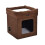 Amazon Collapsible Cat House, Brown, 38 x 38 x 43 cm 2