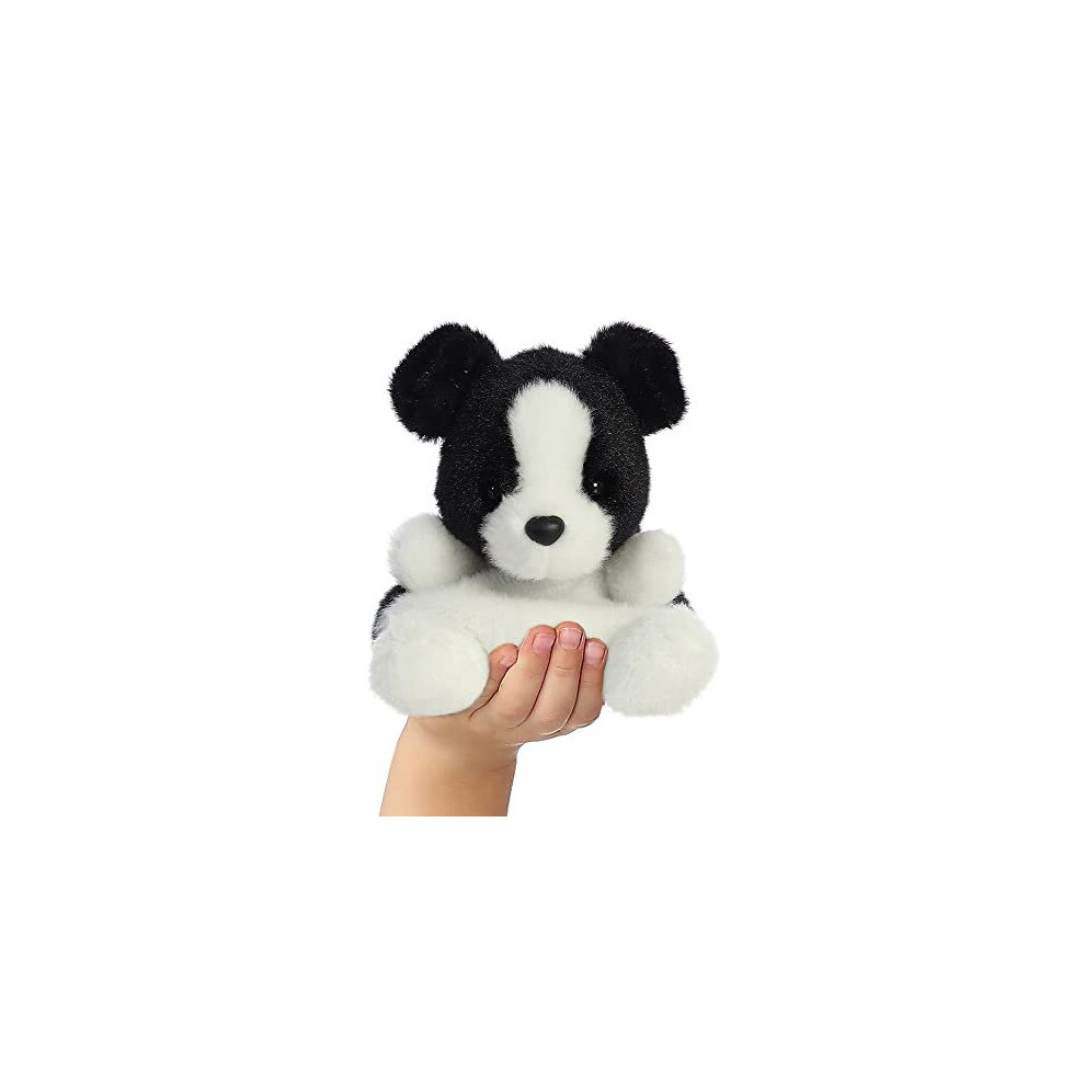 AURORA 33534 Palm Pals Brodie Collie Dog 5In Soft Toy Black