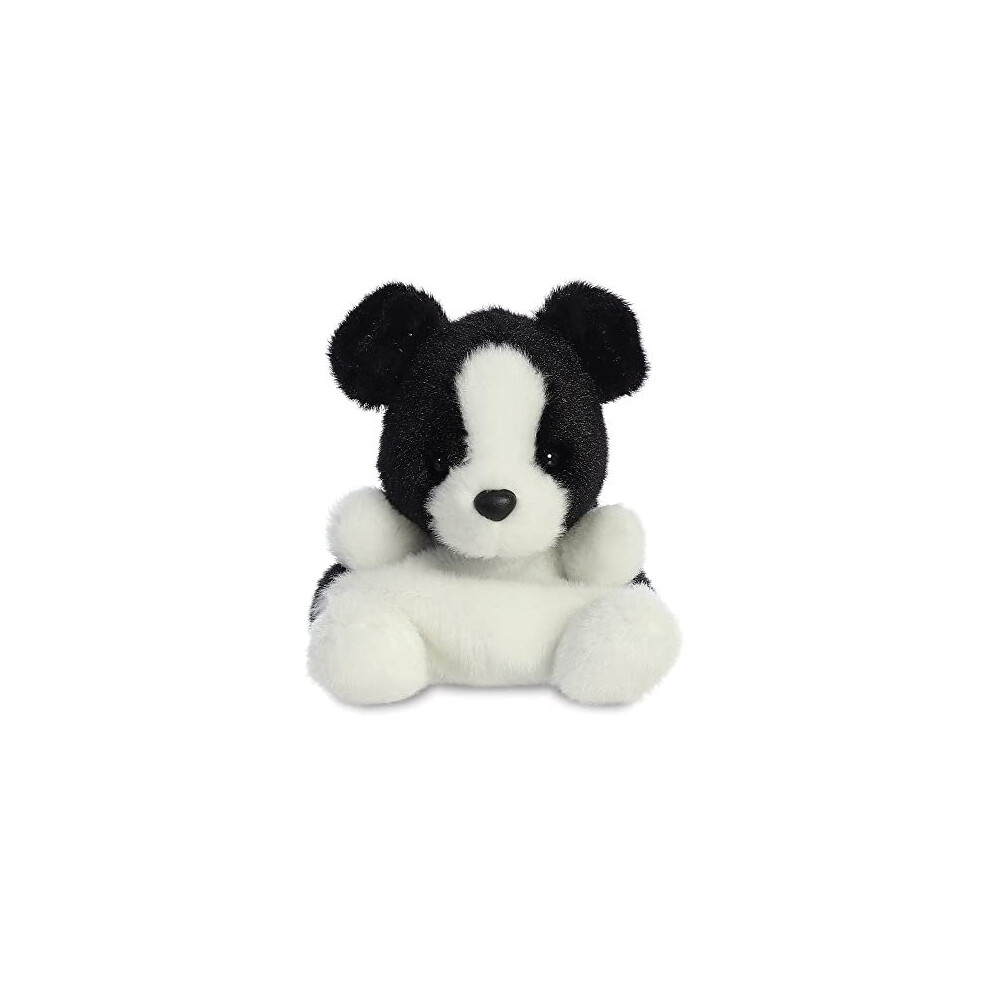 AURORA 33534 Palm Pals Brodie Collie Dog 5In Soft Toy Black