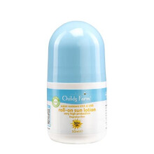 Kids and Baby Sun Lotion Roll-On SPF 50plus Water Resistant UVA and UVB Very High Protection Suitable for Dry, Sensitive and Eczema-prone Skin 50ml,