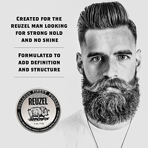 Reuzel Pomade Concrete Hold matte 113 g 1