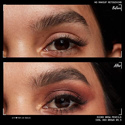 NYX Professional Makeup Micro Crayon à Sourcils, 05.5 Brun Cendre Froid 2