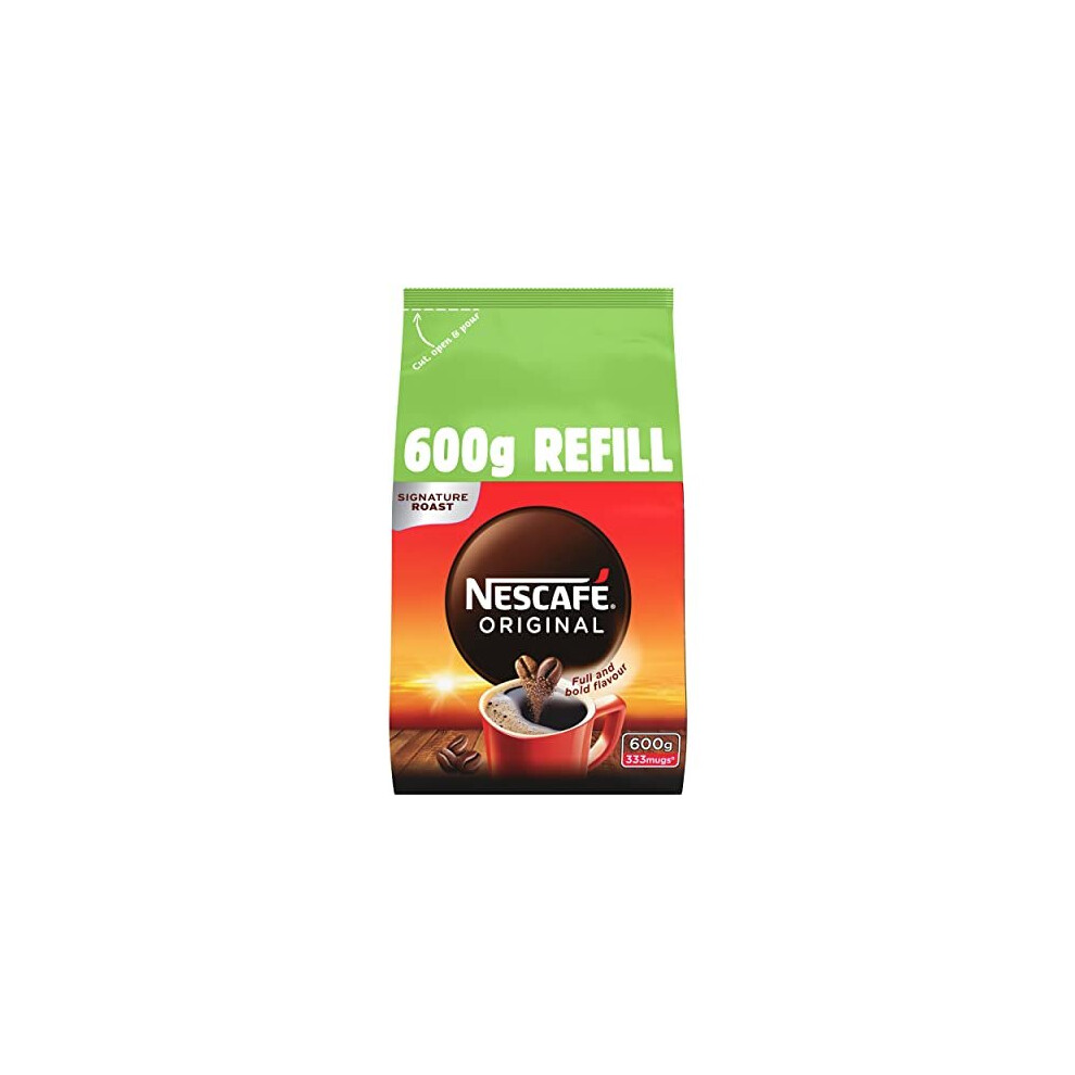 NESCAFE Original Instant Coffee 600g Refill Pouch