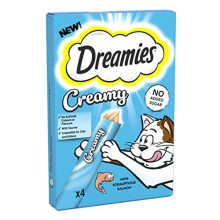 Dreamies Creamy Cat Treats with Salmon, 11 x 40 g - Model 438633