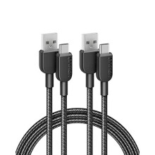 USB C Charger Cable [2 pack, 6ft], 310 USB A to Type C Charger Cable Fast Charge, Nylon USB A to USB C Cable Fast Charging for Samsung Galaxy Note 10